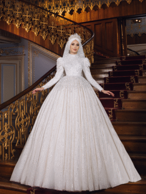 Melis Taşlı Prenses Gelinlik