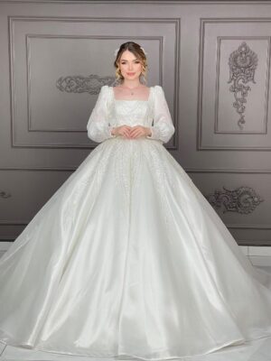 Arya Saten Prenses Gelinlik