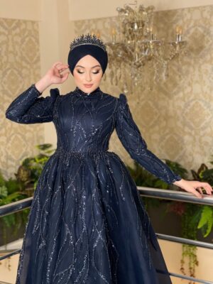 Gece Işıltısı Simli Nişanlık