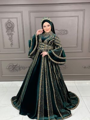 Zeynep Zümrüt Yeşili Osmanlı Nişanlık